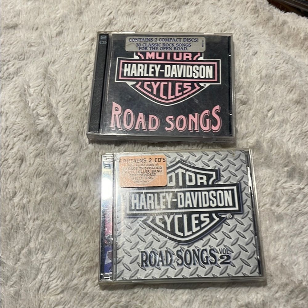 Harley Davidson Road songs, volume one and two CDs